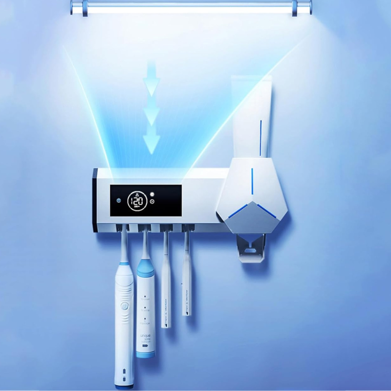 Hello Nexora™ Smart Brush – Toothbrush Cleaning Device