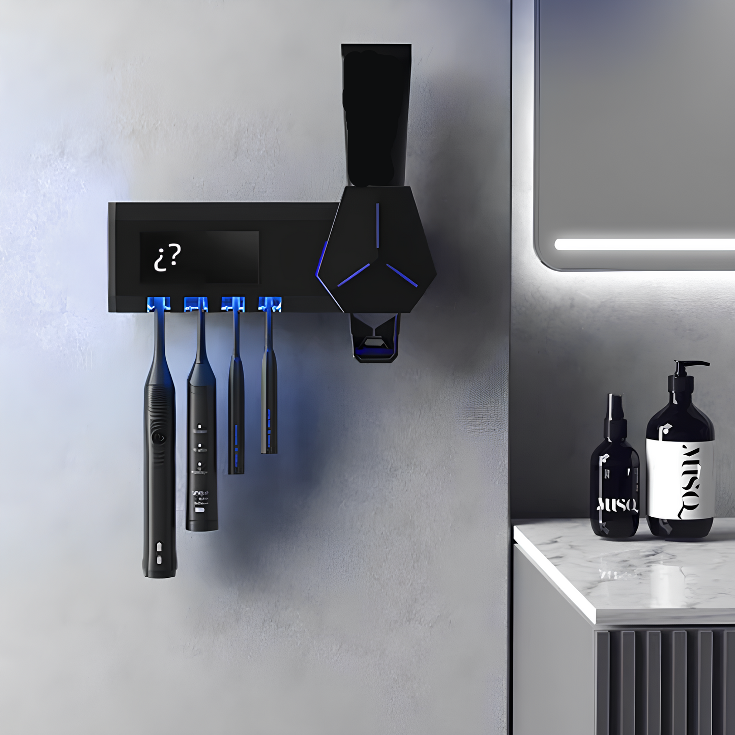 Hello Nexora™ Smart Brush – Toothbrush Cleaning Device